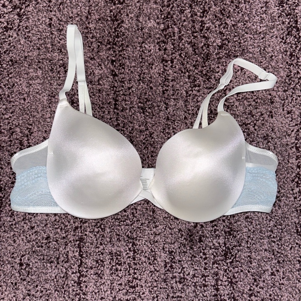White Lace Bra